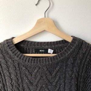 grey boyfriend sweater